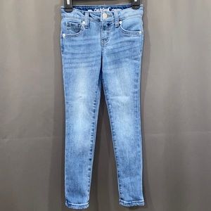 Girls ultimate stretch skinny blue jeans Size 6